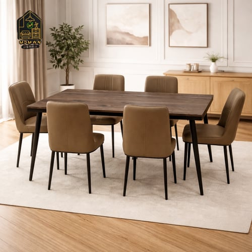 طاوله طعام خشب راقي