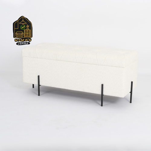 مقعد بوكلية بصندوق ابيض 110*43 سم