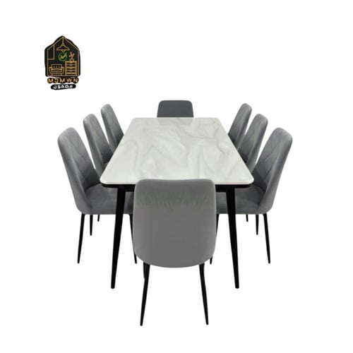 سفرة طعام رخام بتصميم فاخر