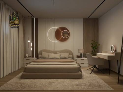 سرير مودرن بتصميم هادي ومريح