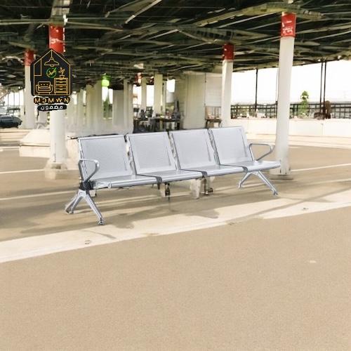 مقعد رباعي معدني سادة