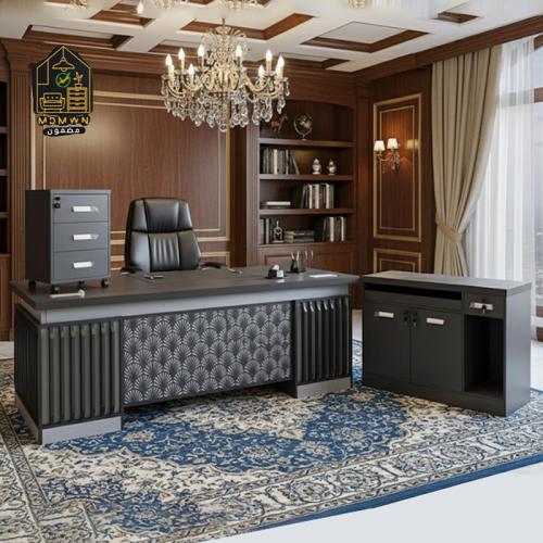 مكتب مودرن ميلامين مقاس 240cm