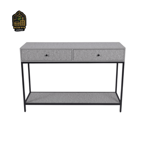 طاولة جانبية ب2 درج تصميم عصري وخشب عالي الجودة