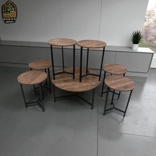 طقم طاولات 7 قطع