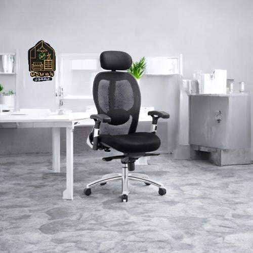 كرسي مكتب احترافي بمسند ظهر وكتف