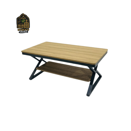 طاولة شاي مفرد بتصميم خشبي عصري