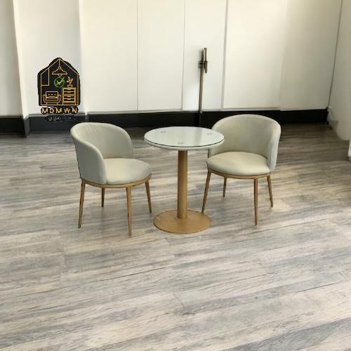 طقم طاولة مع كراسي جلسة رايقة 2 كرسي مع طاولة وسط...