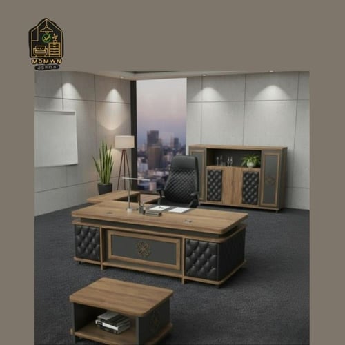 طقم مكتب مدير فاخر مقاسات والوان متعددة