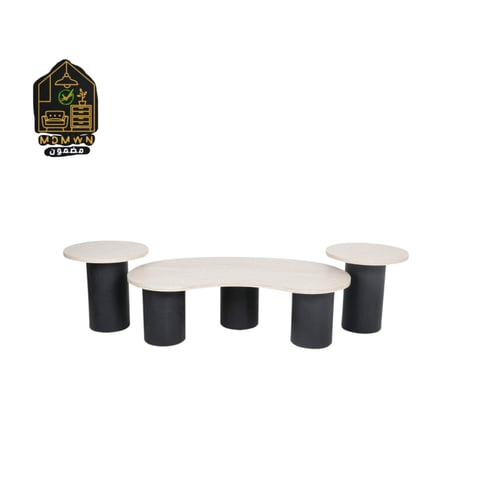 طقم طاولات خشبية عدة الوان