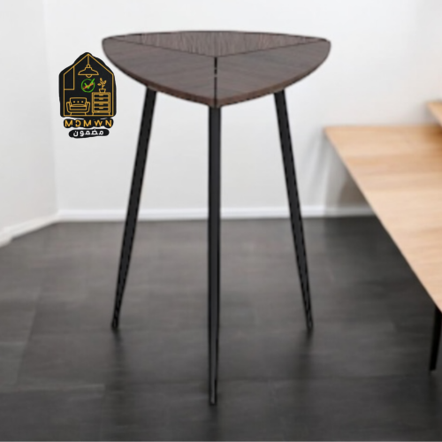 طاولة خدمة مفردة صغيرة بني