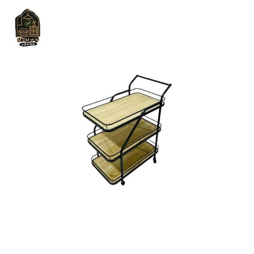 عربة خشب ثلاث أدوار