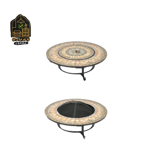 موقد نار معدني 76*21 سم