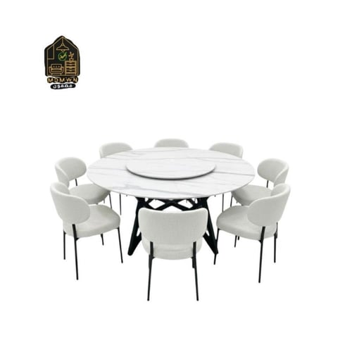 سفرة طعام سيراميك دائرية مقاسات