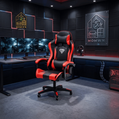 كرسي جيمنج احترافي متعدد الألوان بتصميم فاخر