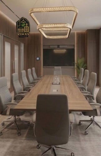 طاولة اجتماعات فاخرة متعددة المقاسات والالوان