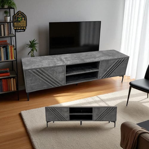 طاولة تلفزيون لمسة ريفية مقاس 160