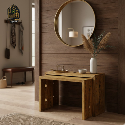 مدخل خشبي هندي متعدد المقاسات