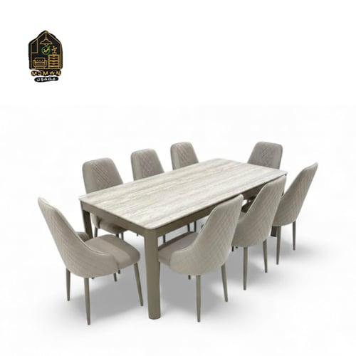 سفرة طعام رخامي مستطيل مقاسات متعددة