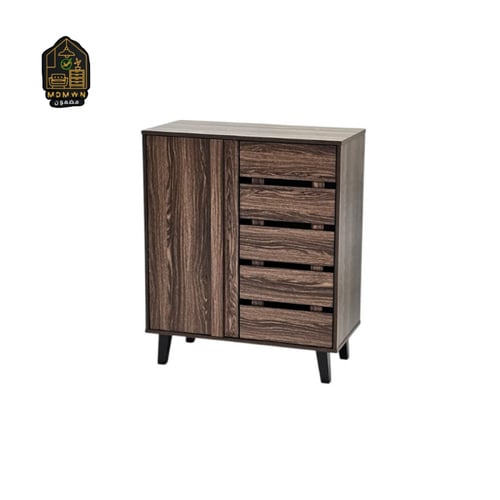 خزانة مودرن ولمسة خشبية أنيقة