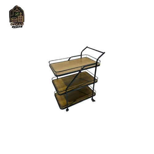 عربة خشب ثلاث أدوار