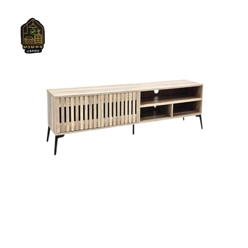 طاولة تلفزيون مودرن ستايل شريطي مقاسات متعددة