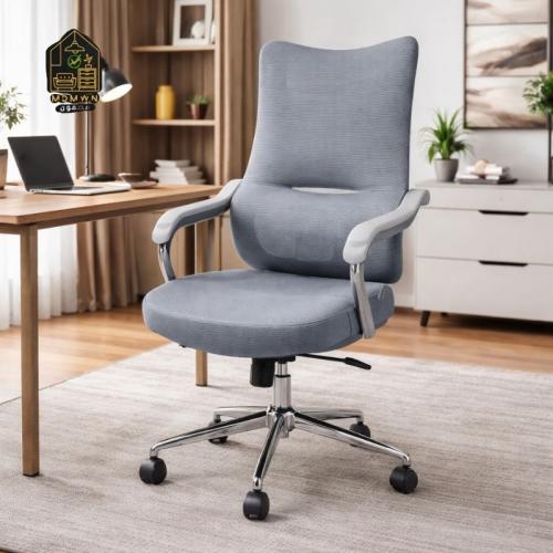 كرسي مكتب شبك مريح دوار أو ثابت