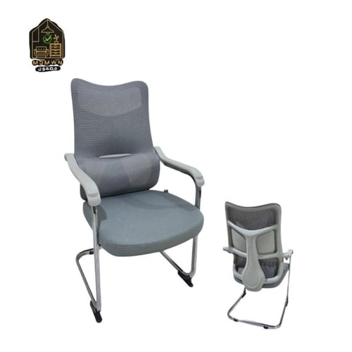 كرسي مكتب شبك مريح دوار أو ثابت