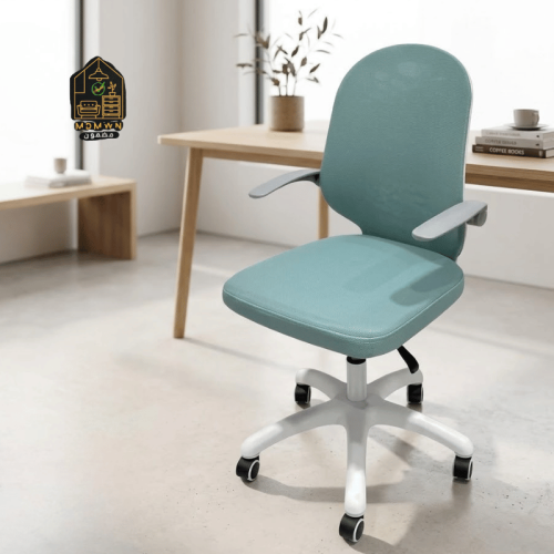 Stylish swivel office chair in various colors