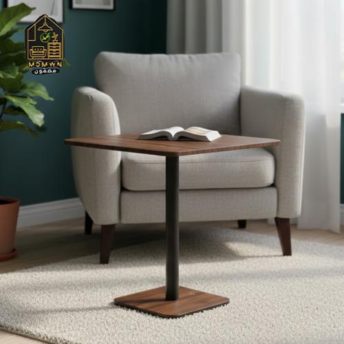 طاولة كافي خشب ميلامين مربعة مقاس 70 سم