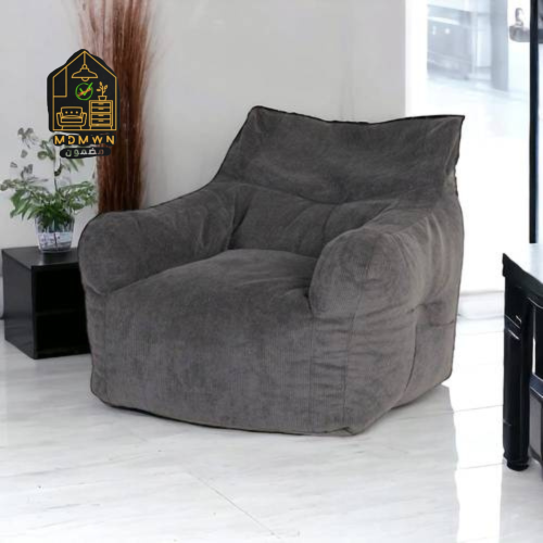 أريكة محشوة لون رمادي