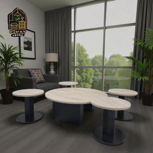 طقم طاولات أرضية