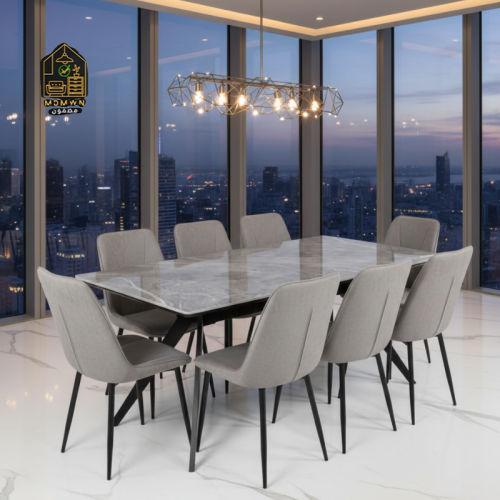 سفرة طعام سيراميك مودرن فاخرة