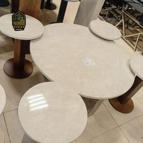 طقم “صفا وأناقة” طاولات دائرية