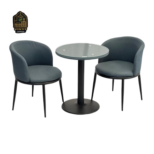 طقم طاولة مع كراسي جلسة رايقة 2 كرسي مع طاولة وسط...