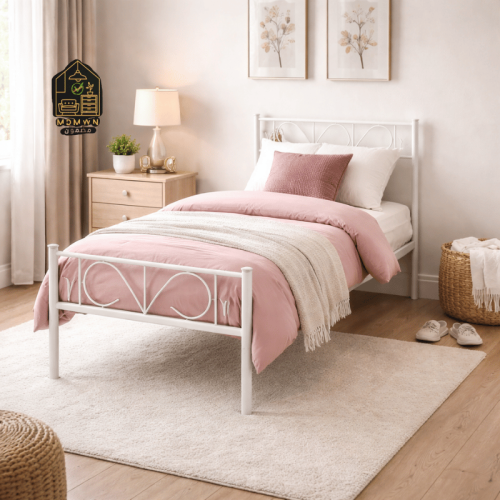 سرير مفرد حديد مودرن 190 سم