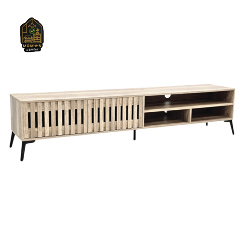 طاولة تلفزيون مودرن ستايل شريطي مقاسات متعددة