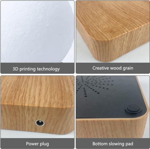 قمر عائم قاعدة بني فاتح مع اضاءة