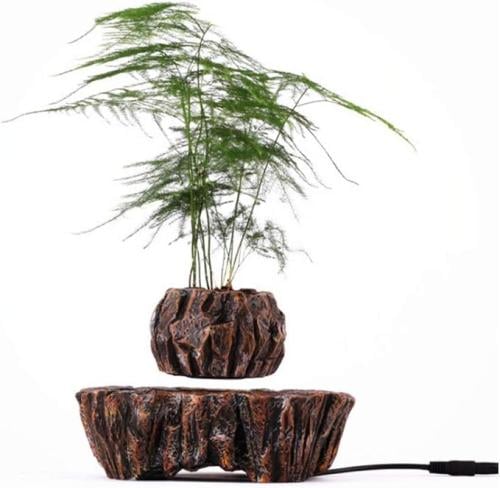 وعاء نباتات عائم شكل خشبي