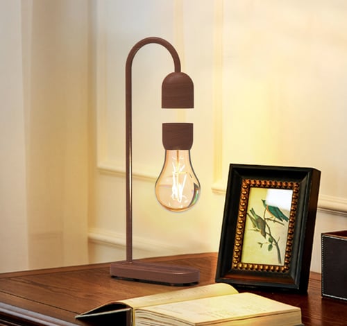 ابجورة ليد مغناطيس عائمة بني