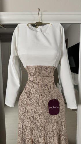 فستان حور اكمام