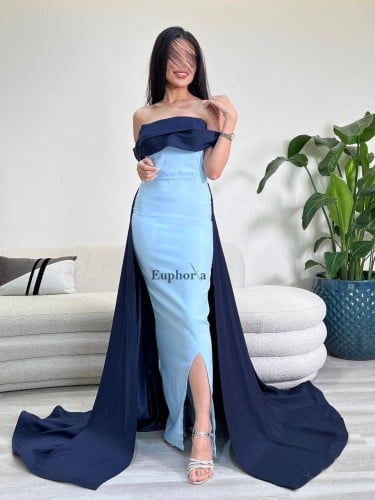 فستان من قطعتين مع شاحط