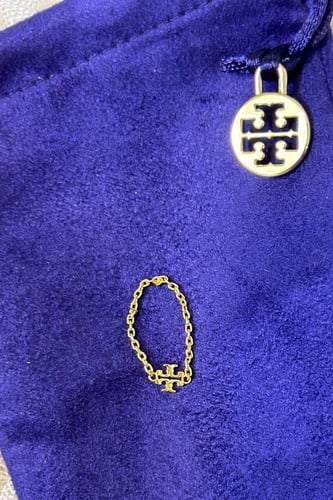 خاتم توري برتش ذهبي مقاس 6