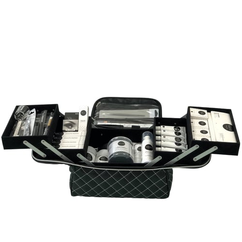 “حقيبة الأدوات الكبيرة المخصصة لعمل لفتنق الرموش و...