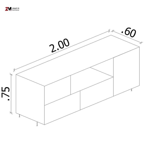 طاولة تلفزيون