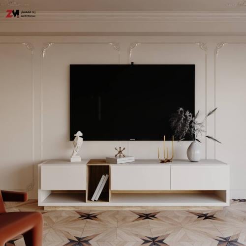 طاولة تلفزيون "إليجانس" المودرن – بساطة التصميم وف...