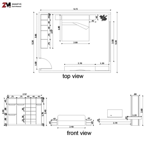 غرفة نوم رئيسية
