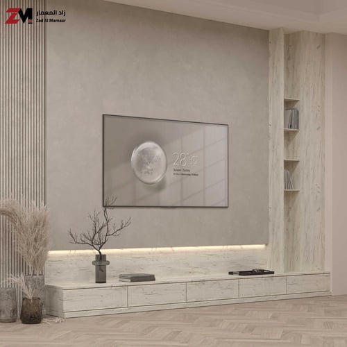 زاوية زاد – وحدة تلفزيون بتصميم عمودي