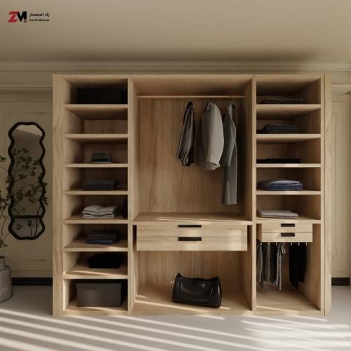 خزانة "أفق" المنظمة – حلول تخزين ذكية بتصميم عصري