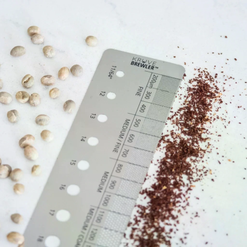 مسطرة قياس درجة الطحن