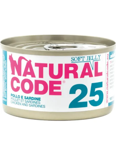 Natural Code 25 - Canned Wet Food with Chicken and...